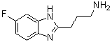 CAS#: 883541-03-5, 3-(6-Fluoro-1H-benzimidazol-2-yl)-1-propanamine