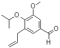 CAS 登录号：883543-95-1， 3-烯丙基-4-异丙氧基-5-甲氧基苯甲醛