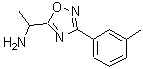 CAS#: 883547-44-2, 1-[3-(3-Methylphenyl)-1,2,4-oxadiazol-5-yl]ethanamine