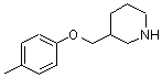 CAS#: 883547-94-2, 3-[(4-Methylphenoxy)methyl]piperidine
