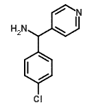 CAS#: 883548-16-1, 1-(4-Chlorophenyl)-1-(4-pyridinyl)methanamine