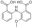 CAS 登录号：88377-32-6， 2-(2-羧基-苯基氨基)-3-甲氧基-苯甲酸
