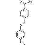 CAS#: 88382-46-1, 4-[(4-Methylphenoxy)methyl]benzoic acid