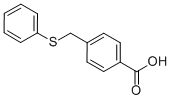 CAS 登录号：88382-49-4， 4-[(苯基硫代)甲基]苯甲酸