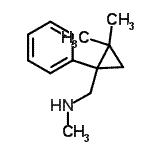CAS#: 884091-04-7, 1-(2,2-Dimethyl-1-phenylcyclopropyl)-N-methylmethanamine