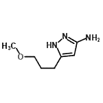 CAS#: 884343-74-2, 5-(3-Methoxypropyl)-1H-pyrazol-3-amine