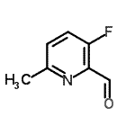 CAS#: 884495-48-1, 3-Fluoro-6-methyl-2-pyridinecarbaldehyde