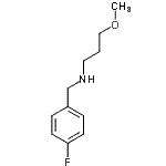 CAS 登录号：884497-45-4， N-(4-氟苄基)-3-甲氧基-1-丙胺