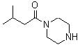 CAS 登录号：884497-54-5， 3-甲基-1-(1-哌嗪基)-1-丁酮
