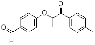 CAS#: 884497-69-2, 4-{[1-(4-Methylphenyl)-1-oxo-2-propanyl]oxy}benzaldehyde