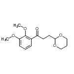 CAS#: 884504-40-9, 1-(2,3-Dimethoxyphenyl)-3-(1,3-dioxan-2-yl)-1-propanone