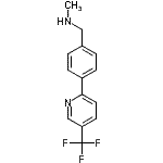 CAS 登录号：884507-35-1， N-甲基-1-{4-[5-(三氟甲基)-2-吡啶基]苯基}甲胺