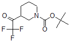 CAS#: 884512-51-0, Tert-Butyl 3-(2,2,2-Trifluoroacetyl)Piperidine-1-Carboxylate
