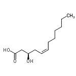 CAS 登录号：88456-81-9， (3R,5Z)-3-羟基-5-十二碳烯酸