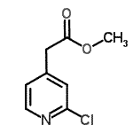 CAS#: 884600-82-2, Methyl (2-chloro-4-pyridinyl)acetate