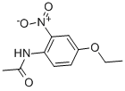 CAS 登录号：885-81-4， N-(4-乙氧基-2-硝基苯基)乙酰胺