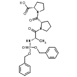 CAS#: 88500-51-0, N-[Bis(benzyloxy)phosphoryl]-L-alanyl-L-prolyl-L-proline