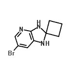 CAS#: 885266-84-2, 6'-Bromo-1',3'-dihydrospiro[cyclobutane-1,2'-imidazo[4,5-b]pyridine]