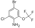 CAS 登录号：885266-98-8， 2-氯-4-溴-6-三氟甲氧基苯胺