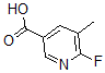 CAS # 885267-35-6, 6-氟-5-甲基-3-吡啶羧酸