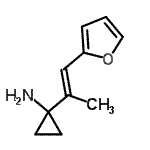 CAS#: 885268-29-1, 1-[(1E)-1-(2-Furyl)-1-propen-2-yl]cyclopropanamine