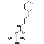 CAS#: 885268-87-1, 2-Methyl-2-propanyl [3-(4-piperidinyl)propyl]carbamate