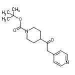CAS 登录号:885269-79-4, 2-甲基-2-丙基4-(4-吡啶基乙酰基)-1-哌啶羧酸酯