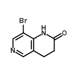 CAS#: 885271-02-3, 8-Bromo-3,4-dihydro-1,6-naphthyridin-2(1H)-one