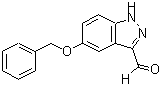 CAS 登录号：885271-28-3， 5-(苄氧基)-1H-吲唑-3-甲醛