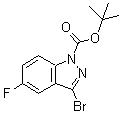 CAS 登录号：885271-57-8， 3-溴-5-氟-1H-吲唑-1-羧酸叔丁酯