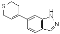 CAS#: 885272-24-2, 6-(3,6-Dihydro-2H-thiopyran-4-yl)-1H-indazole