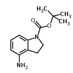 CAS 登录号：885272-42-4， 叔-丁基4-氨基吲哚啉-1-羧酸酯