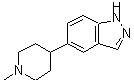 CAS#: 885272-53-7, 5-(1-Methyl-4-piperidinyl)-1H-indazole