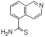 CAS#: 885272-56-0, 5-Isoquinolinecarbothioamide