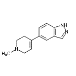CAS#: 885272-72-0, 5-(1-Methyl-1,2,3,6-tetrahydro-4-pyridinyl)-1H-indazole