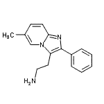 CAS#: 885272-82-2, 2-(6-Methyl-2-phenylimidazo[1,2-a]pyridin-3-yl)ethanamine