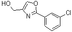 CAS 登录号：885272-83-3， [2-(3-氯苯基)-1,3-恶唑-4-基]甲醇