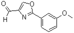 CAS 登录号：885272-93-5， 2-(3-甲氧基苯基)-1,3-恶唑-4-甲醛