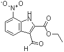 CAS#: 885273-53-0, Ethyl 3-formyl-7-nitro-1H-indole-2-carboxylate
