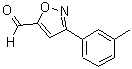 CAS 登录号：885273-54-1， 3-(3-甲基苯基)-1,2-恶唑-5-甲醛