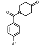 CAS#: 885274-92-0, 1-(4-Bromobenzoyl)-4-piperidinone
