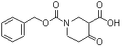 CAS 登录号：885274-95-3， 1-[(苄氧基)羰基]-4-氧代-3-哌啶羧酸
