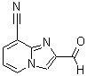 CAS 登录号：885275-69-4， 2-甲酰基咪唑并[1,2-a]吡啶-8-甲腈