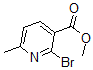 CAS#: 885277-48-5, 2-Bromo-6-Methyl-3-Pyridinecarboxylic Acid Methyl Ester