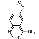 CAS#: 885277-51-0, 6-Methoxy-4-quinazolinamine