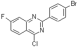 CAS#: 885277-86-1, 2-(4-Bromophenyl)-4-chloro-7-fluoroquinazoline