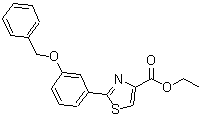 CAS#: 885278-60-4, Ethyl 2-[3-(benzyloxy)phenyl]-1,3-thiazole-4-carboxylate