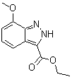 CAS 登录号：885278-98-8， 7-甲氧基-2H-吲唑-3-羧酸乙酯