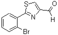 CAS 登录号：885279-14-1， 2-(2-溴苯基)-1,3-噻唑-4-甲醛