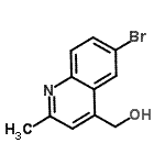CAS#: 885279-63-0, (6-Bromo-2-methyl-4-quinolinyl)methanol